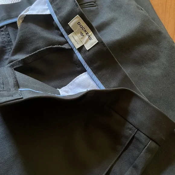 Gray Straight Fit Dockers - Mens - Picture 5 of 5